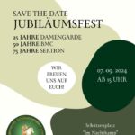 SAVE THE DATE - Jubiläumsfest - Damengarde, BMC, Schützensektion