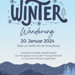 Winterwanderung | 20.01.2024 um 14:00 Uhr | Treffen am Kreuzhaus