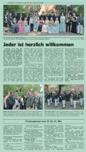 Schützenfest in Vorhelm - Jede:r ist herzlich willkommen!